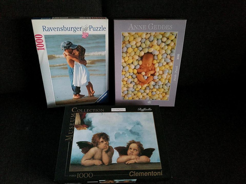 Puzzles Anne Geddes & Engel Raffael (Set 3) in Hamburg