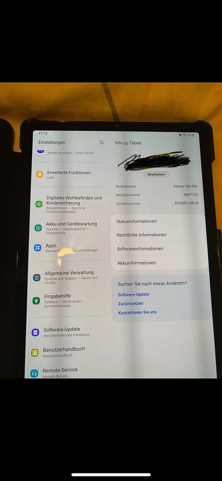 Samsung galaxy tab s5e ♥️ in Kirchwalsede