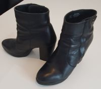 Stiefeletten schwarz Echtleder Gr. 39 Nordrhein-Westfalen - Hilden Vorschau