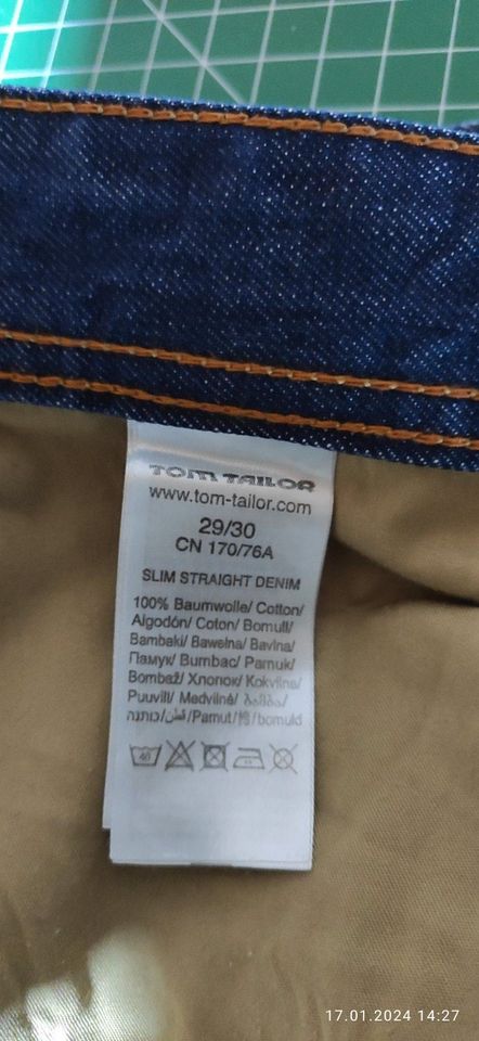 Tom Taylor Jeans 29/30 neu in Wieskau