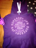 Superdry Hoodie dunkellila/pink, Größe S Nordrhein-Westfalen - Neuss Vorschau