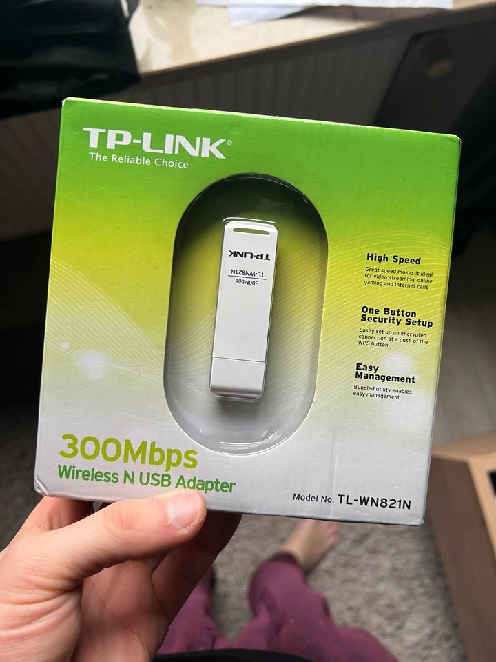 TP-Link WLAN-Stick TL-WN821N - N300 in Bayern - Feucht | Netzwerk & Modem  gebraucht kaufen | eBay Kleinanzeigen ist jetzt Kleinanzeigen