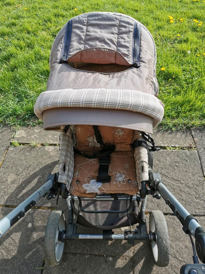 Kinderwagen Gesslein m3 mit Babyschale & Buggyfunktion in Schlüchtern