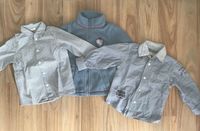 Kleidungspaket Hemd fleece Jacke H&M Blau weiß gestreift Hessen - Hochheim am Main Vorschau