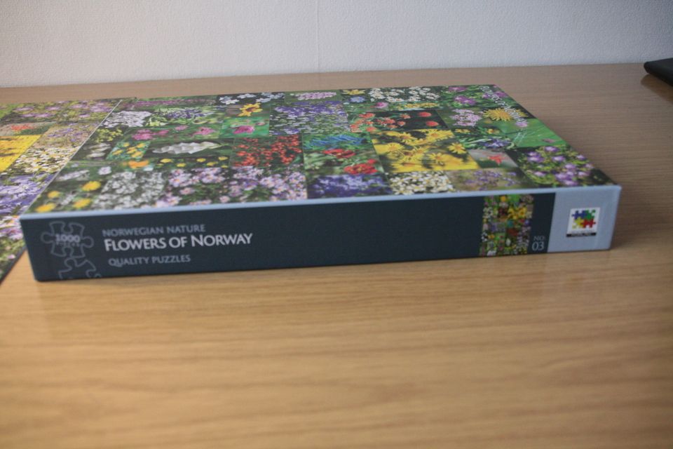 2x 1000 Teile Puzzle Birds/ Flowers of Norway Je 12 € in Cölbe