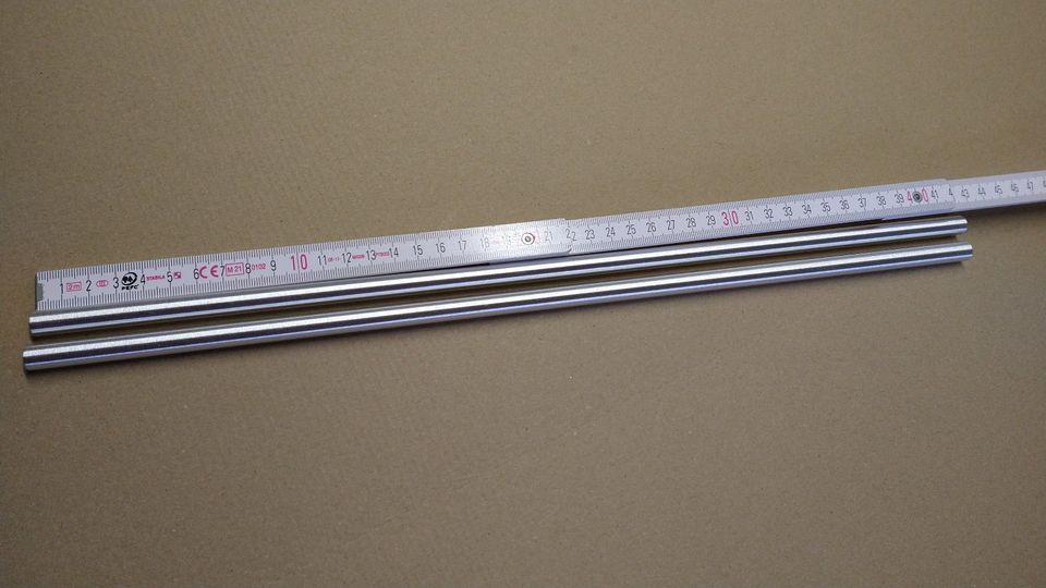 Aluminiumrohre Rundrohre Stangen Alu 10mm und 12mm Durchmesser in Petershagen