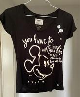 Schwarzes T-Shirt Mickey Mouse FROG Box Hessen - Fulda Vorschau