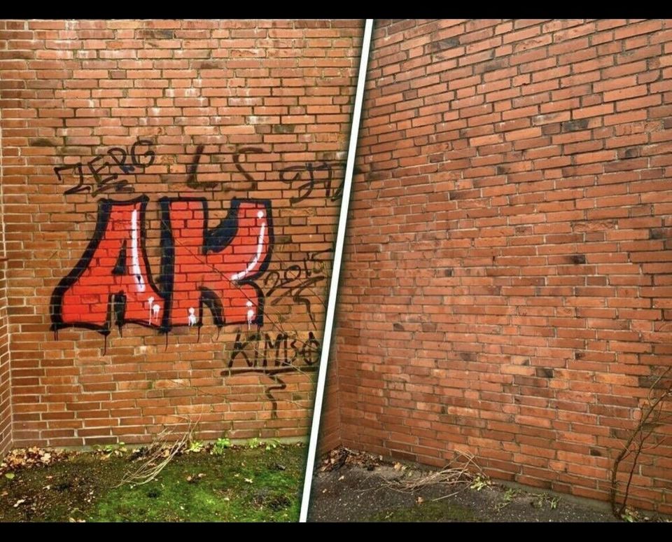 Pegels Steinreinigung, Auffahrten, Terrassen, Graffiti in ganz SH in Schleswig