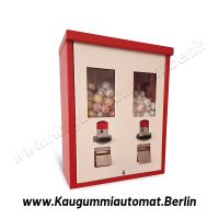 ⭐️ Kaugummiautomat ➡️ 2 Schacht komplett SET -  NEU ✅ Pankow - Weissensee Vorschau