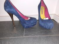 Buffalo highheels 39 Wildleder blau bronze Frankfurt am Main - Innenstadt Vorschau