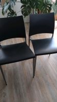 2 Stühle Metallgestell Kunststoff Plastik grau München - Schwabing-Freimann Vorschau