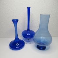 3 Stück VASE blau zart Glasvase Lauscha Glaskunst Tischvase Brandenburg - Oranienburg Vorschau