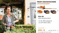 Stihl Profi-Heckenschere HSA86 + 2xAkku + Ladegerät / UVP:1341€ Sachsen - Eilenburg Vorschau