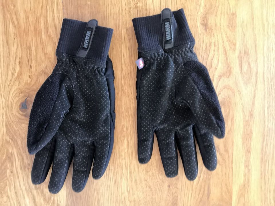 odlo handschuhe laufen joggen radfahren unisex s warm schwarz in Elsenfeld