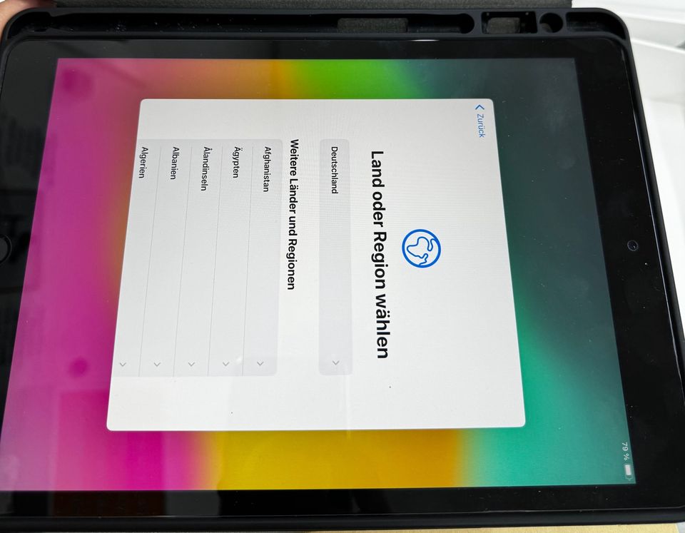 iPad (9th Generation) Wi-Fi wie neu inkl. Rechnung, Hülle in Berlin