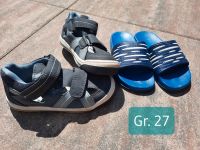 Sandalen Badeschlappen Set Gr. 27 Jungen wie Neu Niedersachsen - Langenhagen Vorschau