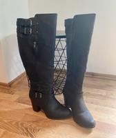JustFab Luz Stiefel Gr. 39 schwarz Biker Justfab Thüringen - Bad Langensalza Vorschau