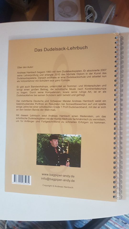 Dudelsack Lern-DVDs, Lehrbücher & Notenbücher in Dietenheim