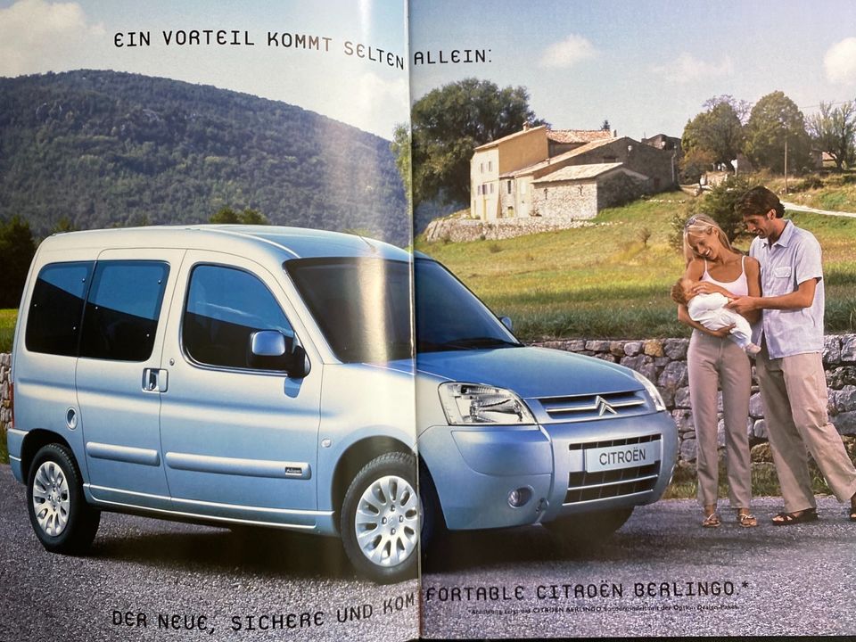 Prospekt Citroen Berlingo von 01/2003 in Mettmann