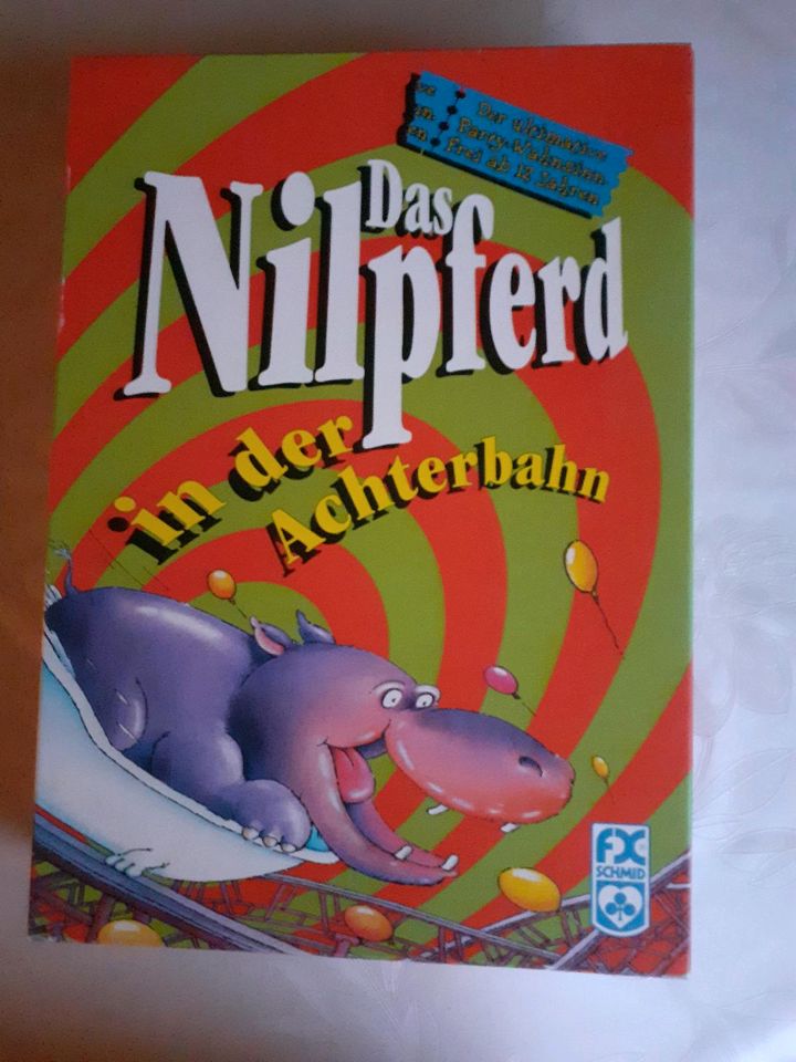 Spiel "Nilpferd in der Achterbahn" in Rellingen