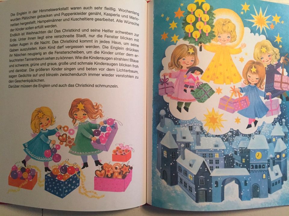 Buch Weihnachten Vorlesen Pestalozzi Vintage 60er 70er 80er Hippi in Gallmersgarten