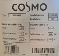 COSMO Warmwasser Pufferspeicher inkl. Ausdehnungsgefäß Sachsen - Aue Vorschau