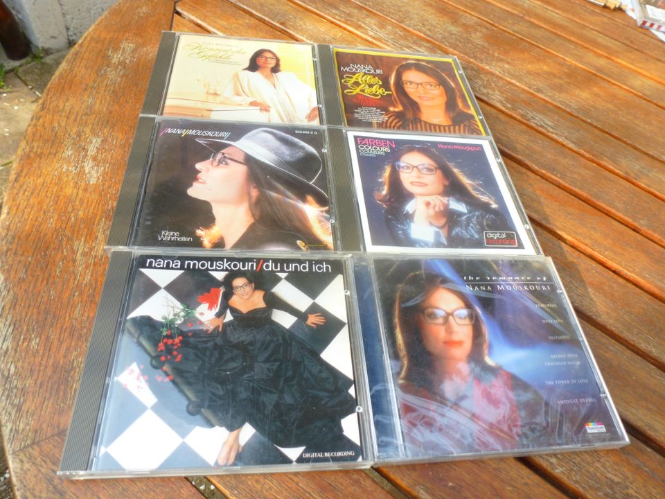 Nana Mouskouri  6 x auf CD in Olching