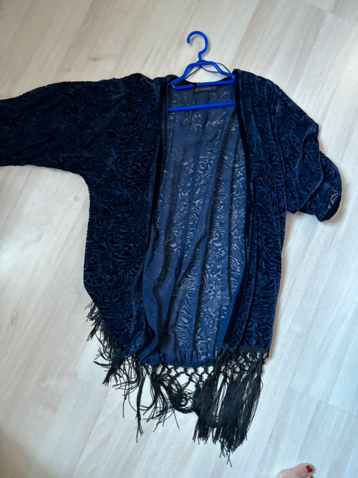 Tunika Kimono Jacke, Blazer bluse von Zara in Ehingen