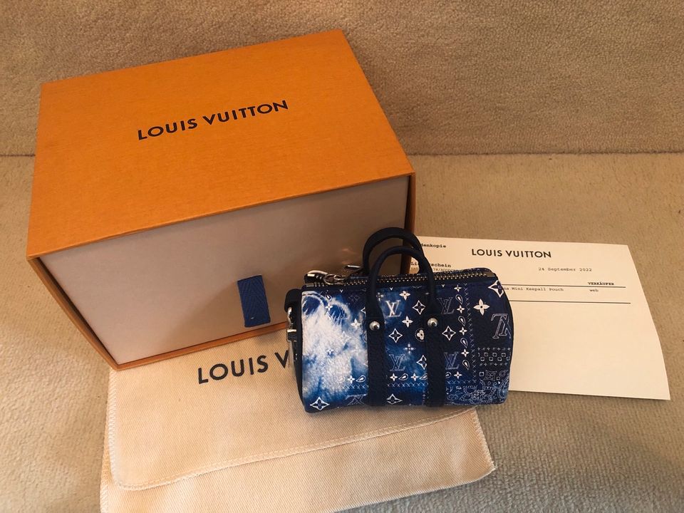 Louis Vuitton Mini Keepall Pouch Bandana, streng limitiert! in München