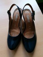 Lackschuh Gabor dunkelblau 1 x getragen Nordrhein-Westfalen - Lichtenau Vorschau