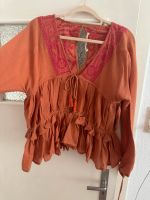 Isla Ibiza L braun pink Bluse Top boho Ibiza neu Stickerei Hannover - Südstadt-Bult Vorschau