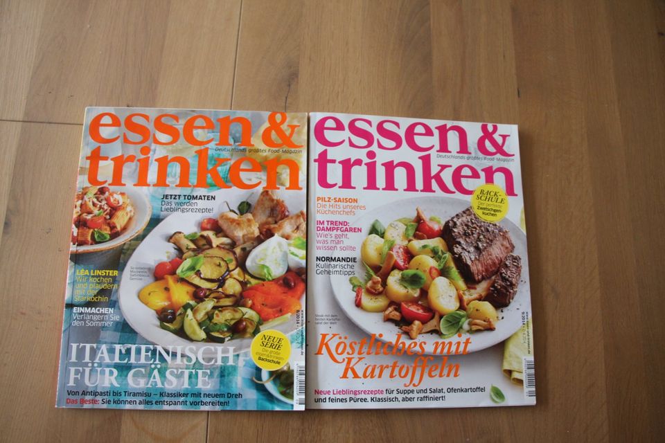 2 Zeitschriften essen & trinken, 8+9 / 2014 in Warendorf
