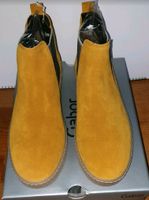 Gabor Chelsea Boots Stiefelette gelb Veloursleder Gr.43 Frühling Münster (Westfalen) - Centrum Vorschau