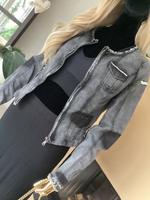 Cream Jeansjacke, anthrazit-schwarz, ausgefallen Hessen - Viernheim Vorschau