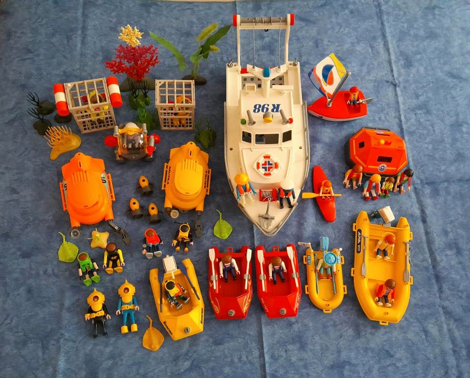 Playmobil Konvolut Boote und Zubehör in Witten