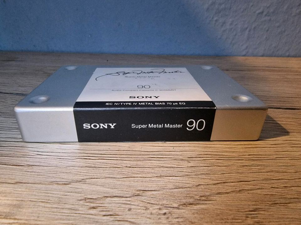 Sony Super Metal Master C-90 90 min. in Niedergörsdorf