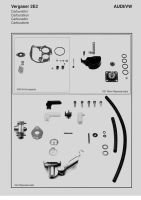 Ersatzteile und Rep-Satz Solex Vergaser 2E2 Audi/VW Fahrzeuge Rheinland-Pfalz - Gönnheim Vorschau