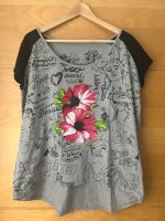 Shirt Hibiskusblüte Desigual grau Gr. XL Schleswig-Holstein - Norderstedt Vorschau