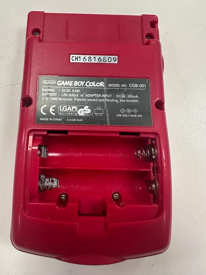 Nintendo Game Boy Gameboy Color rot Top Zustand s. Beschreibung in Krefeld