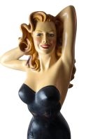 Sexy Pin Up Figur aus Holz, vintage, USA, 60er, 94cm Niedersachsen - Hameln Vorschau