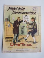 Michel  Heiratsvermittler Humoristische Szene Otto Teich ca.1900 Baden-Württemberg - Leonberg Vorschau