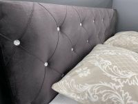 Boxspringbett Chesterfield Design Hochbett 180x200 Samt Anthrazit Bielefeld - Bielefeld (Innenstadt) Vorschau