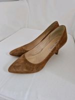 Buffalo Wildleder Pumps cognac Gr 37 Niedersachsen - Vienenburg Vorschau