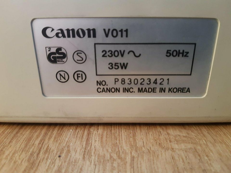 Verkaufe 1-CANON-ES 5-vollelektrische Schreibmaschine m Korekturb in Nördlingen