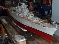 Schiffsmodell Bismarck  1 : 100 Nordrhein-Westfalen - Wachtendonk Vorschau