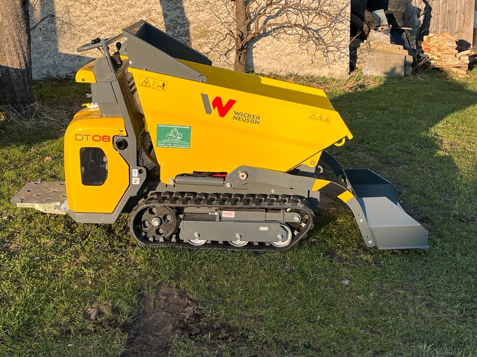 Dumper Minidumper Wacker Neuson DT08 zu vermieten mieten in Aichach