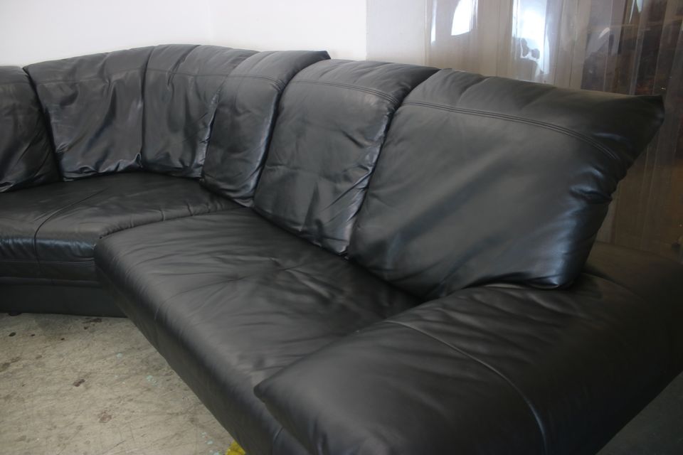 Rolf Benz Modell AK 345 Eckcouch Designer Sofa Schwarz Leder in Berlin