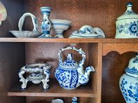 Antik komplette blau weiß Porzellansammlung Nordrhein-Westfalen - Bocholt Vorschau