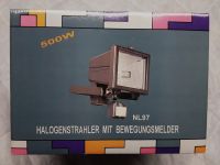 Halogenlampe mit Bewegungsmelder, unbenutzt Niedersachsen - Wustrow (Wendland) Vorschau