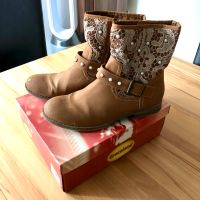 Graceland Boots, Gr. 41, braun-weiß, getragen, OVP Baden-Württemberg - Ludwigsburg Vorschau